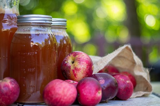 Apples, Drink, Apple Cider, Composition