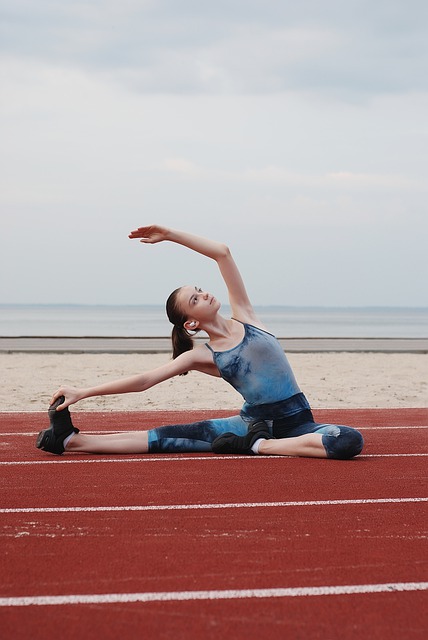 Free Girl Stretching photo and picture