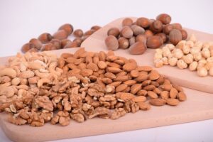 Nuts, Almonds, Seeds, Food, Batch