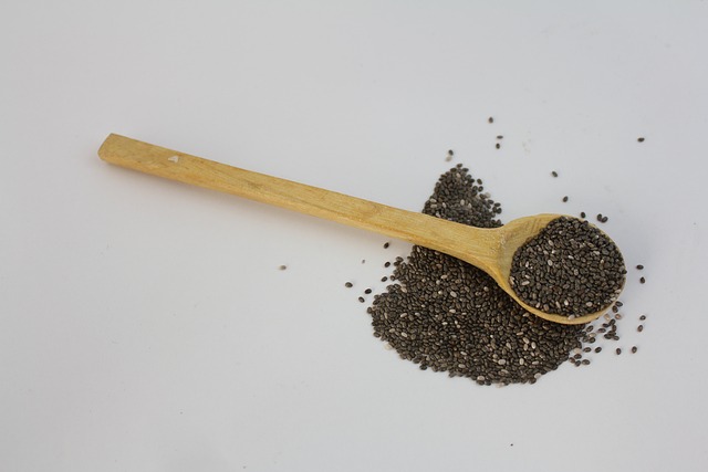 Free Spoon Chia Seeds photo and picture